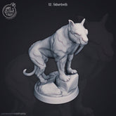 Sabertooth 3D-printed model